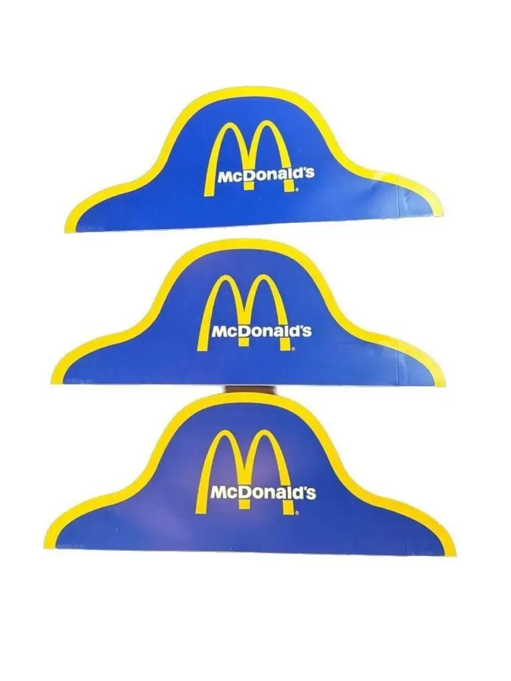 Vintage 1980s McDonald’s Premium Giveaways 6 Pirate Hats